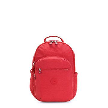 Kipling Seoul Small Classic Tablet Hátizsák Piros | HU 1609QM